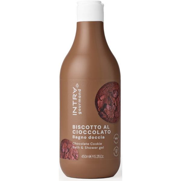 INTRA GOURMAND BAGNO DOCCIA BISCOTTO AL CIOCCOLATO 450 ML