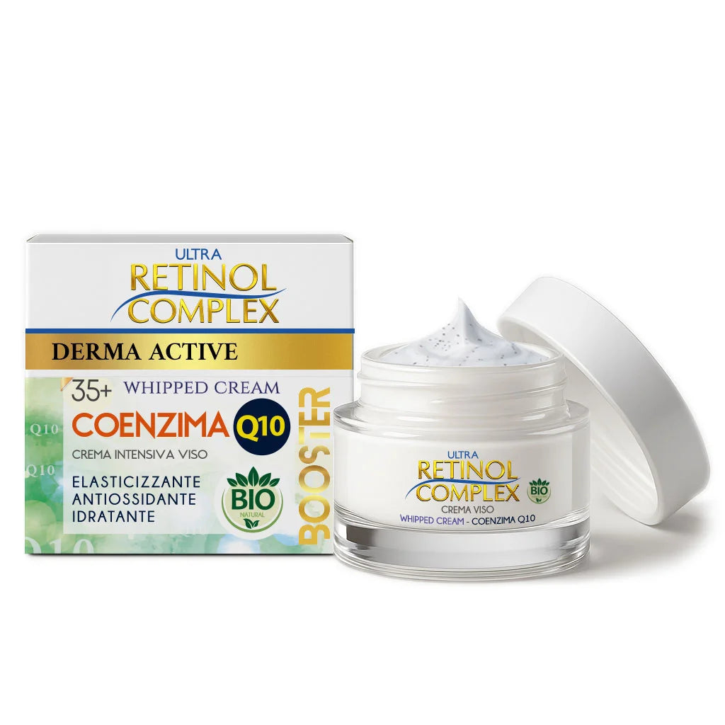 RETINOL COMPLEX DERMA ACTIVE 35+ COENZIMA Q10 CREMA VISO IDRATANTE, ELASTICIZZANTE, ANTIOSSIDANTE
