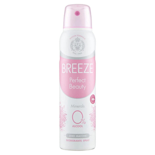 BREEZE PERFECT BEAUTY 0% ALCOOL ZERO MACCHIE DEODORANTE SPRAY 150ML