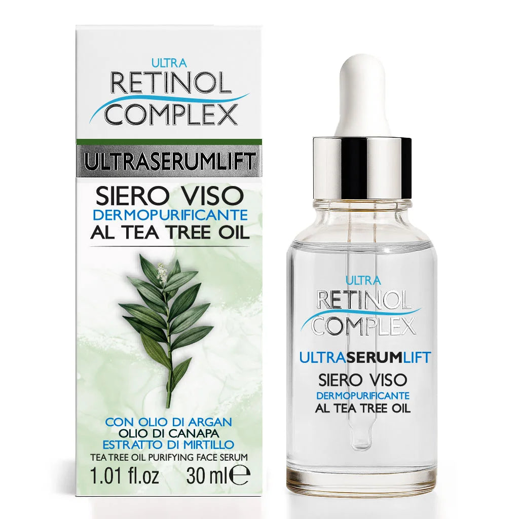RETINOL COMPLEX SIERO VISO DERMOPURIFICANTE AL TEA TREE OIL
