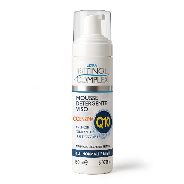 RETINOL COMPLEX MOUSSE DETERGENTE VISO Q10 150ML