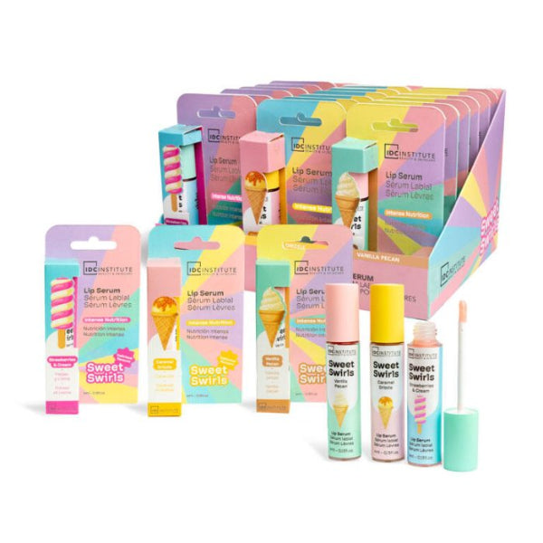 IDC INSTITUTE SWEET SWIRLS LIP SERUM ASSORTED