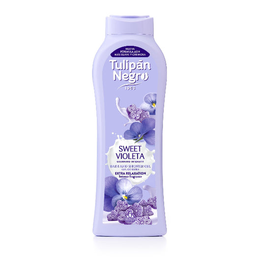 TULIPAN NEGRO BAGNOSCHIUMA SWEET VIOLETA 650 ML