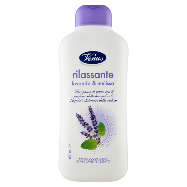 VENUS BAGNO DOCCIA RILASSANTE LAVANDA E MELISSA 650 ML