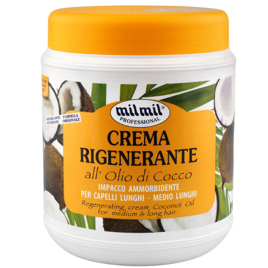 MIL MIL CREMA RIGENERANTE CAPELLI OLIO DI COCCO 1000 ML