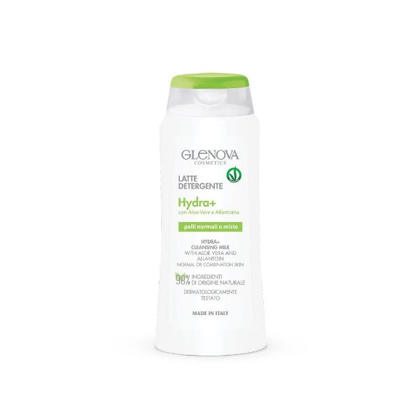 GLENOVA COSMETICS LATTE DETERGENTE HYDRA+ CON ALOE VERA E ALLANTOINA 200ML