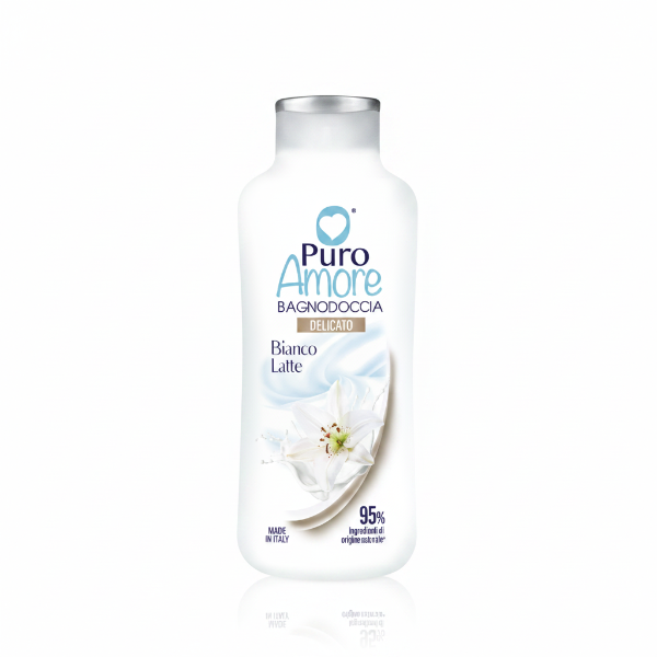 PURO AMORE BAGNODOCCIA DELICATO BIANCO LATTE PH 5.5 650ML