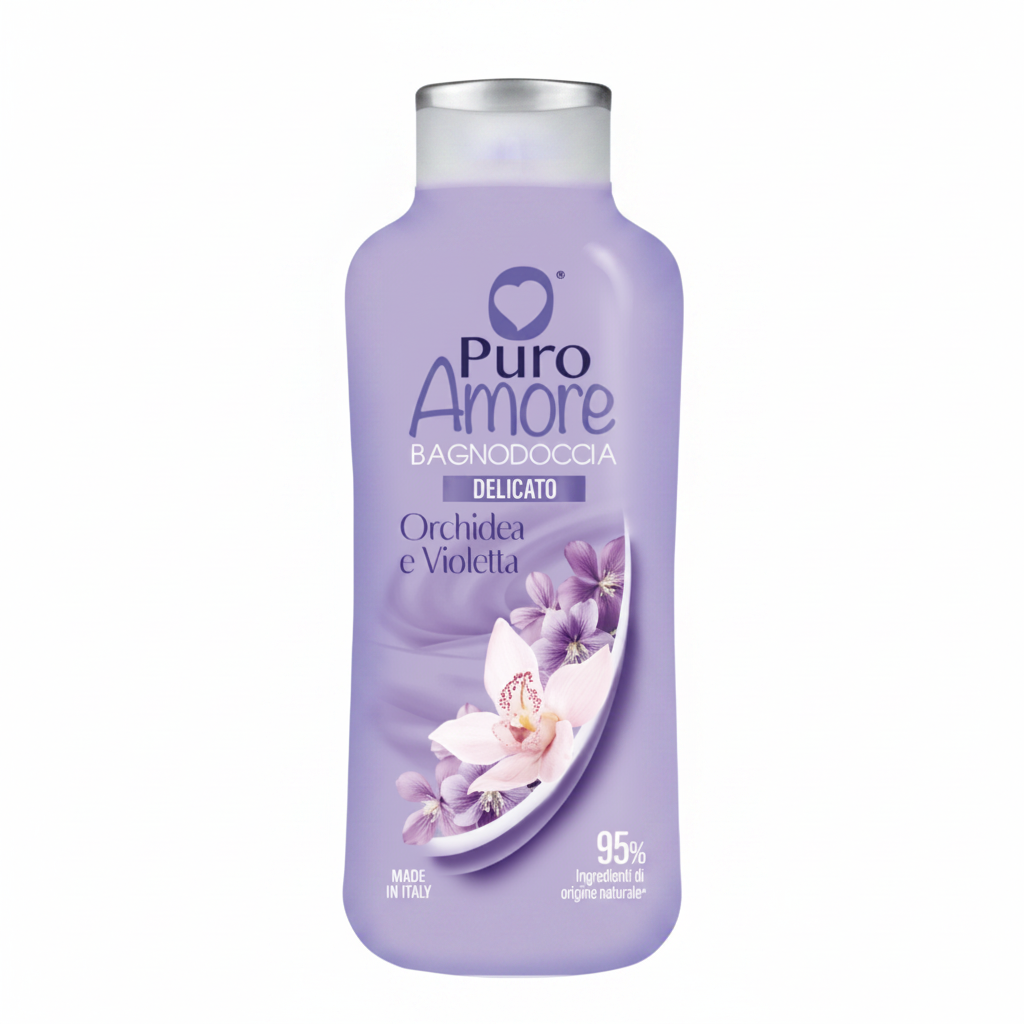 PURO AMORE BAGNODOCCIA ORCHIDEA E VIOLETTA PH 5.5 650ML