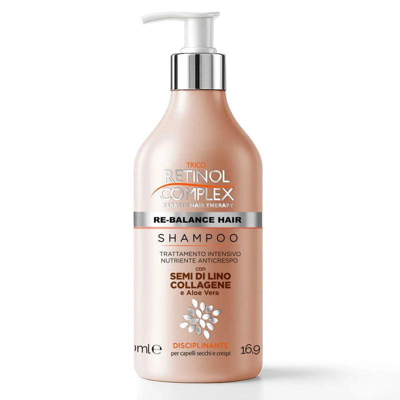 RETINOL COMPLEX SHAMPOO ANTICRESPO SEMI DI LINO 500 ML