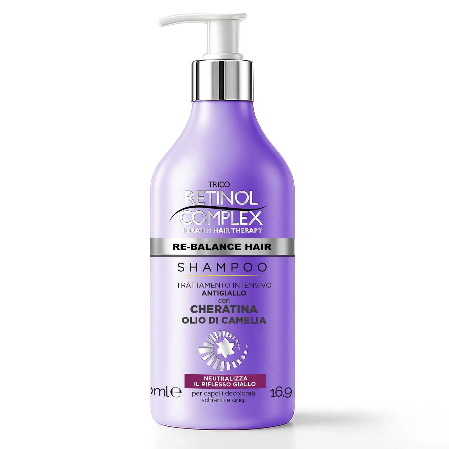 RETINOL COMPLEX SHAMPOO ANTIGIALLO 500 ML