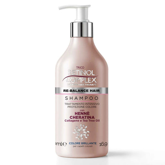 RETINOL COMPLEX SHAMPOO PROTEZIONE COLORE CHERATINA 500 ML