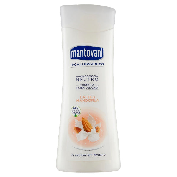 MANTOVANI IPOALLERGENICO BAGNODOCCIA NEUTRO LATTE DI MANDORLE 400 ML