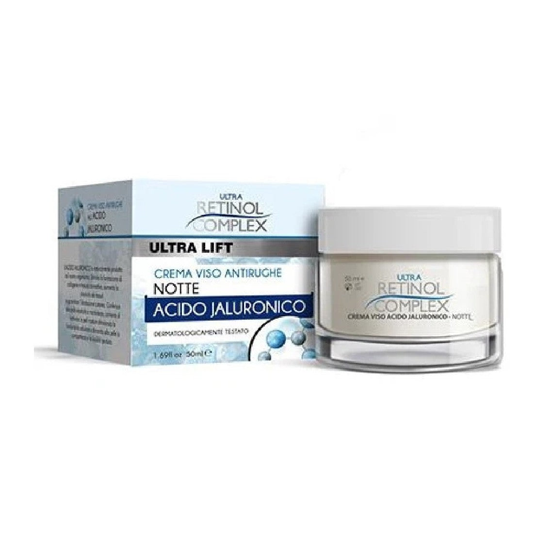 RETINOL COMPLEX CREMA VISO ANTIRUGHE NOTTE CON ACIDO JALURONICO