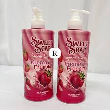 SWEET SOAP SAPONE MANI FRAGOLA E CILIEGIA