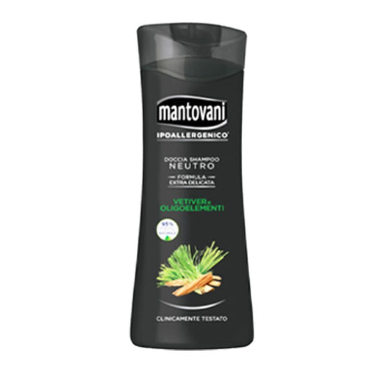 MANTOVANI IPOALLERGENICO DOCCIA SHAMPOO NEUTRO VETIVER E OLIGOELEMENTI 400 ML
