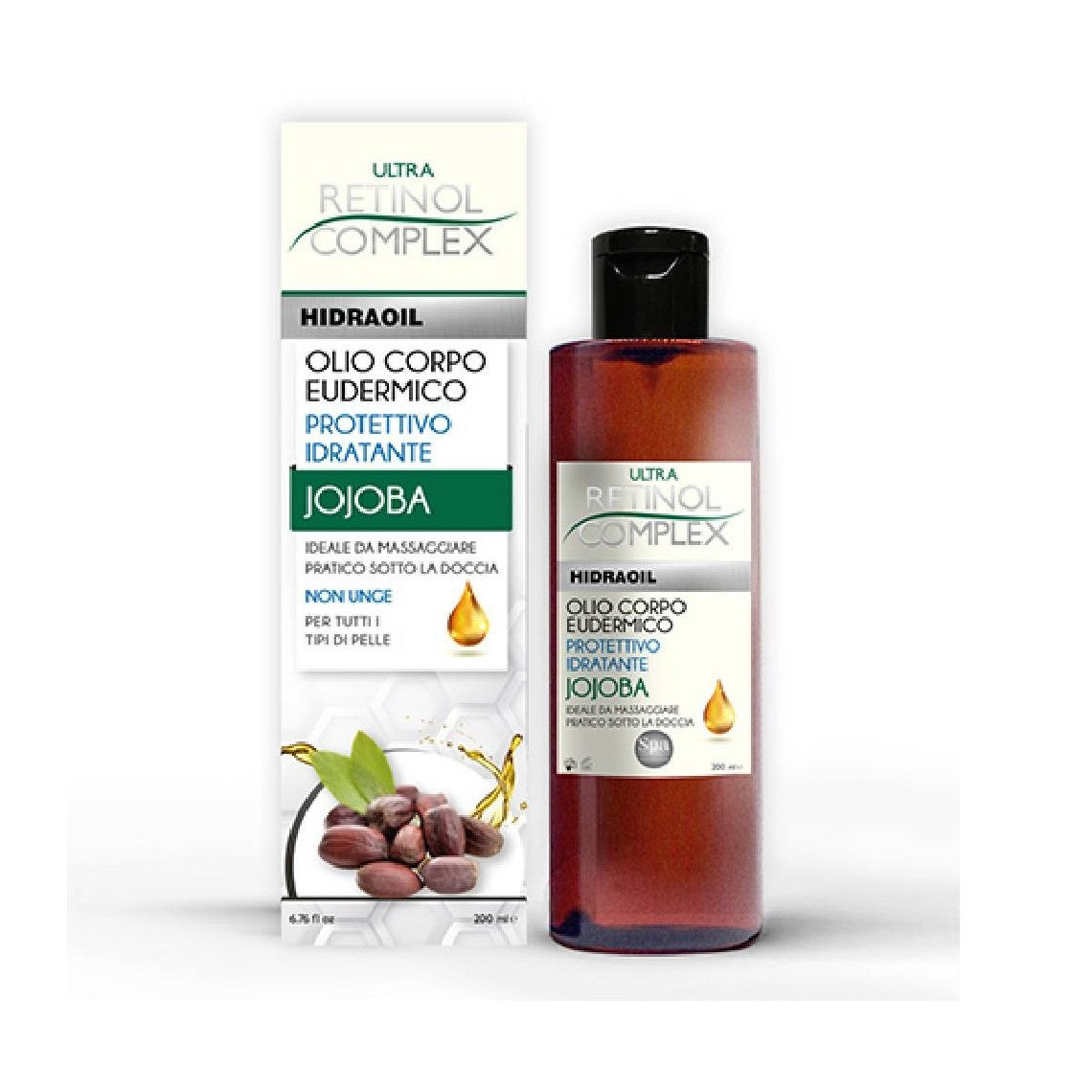 RETINOL COMPLEX OLIO CORPO EUDERMICO IDRATANTE PROTETTIVO IDRATANTE JOJOBA