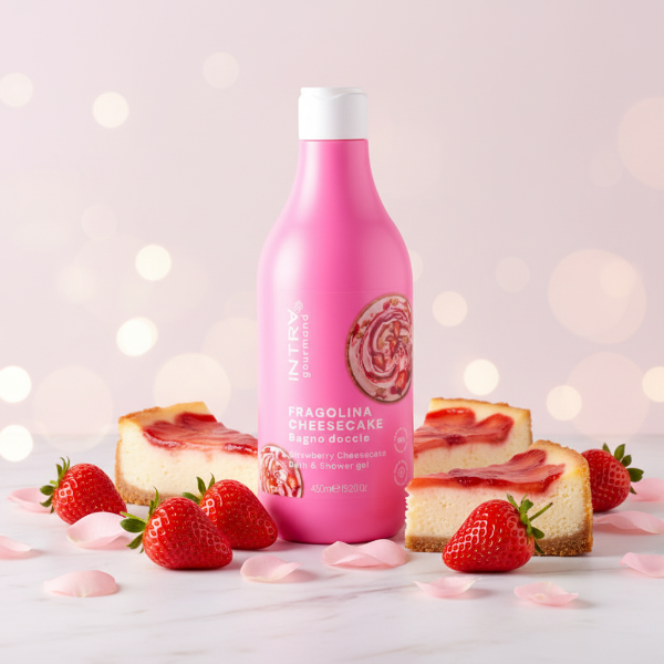 INTRA GOURMAND FRAGOLINA CHEESECAKE BAGNODOCCIA 450 ML