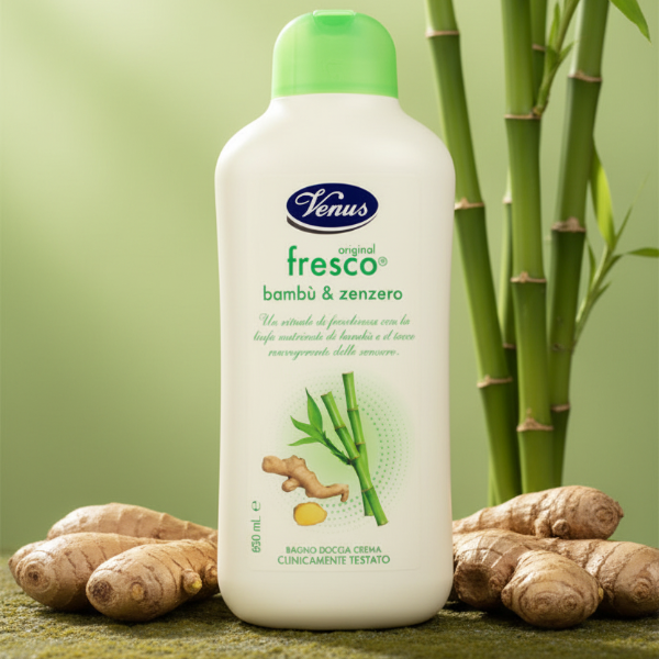 VENUS BAGNO DOCCIA FRESCO BAMBU' E ZENZERO 650 ML