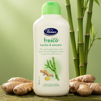 VENUS BAGNO DOCCIA FRESCO BAMBU' E ZENZERO 650 ML