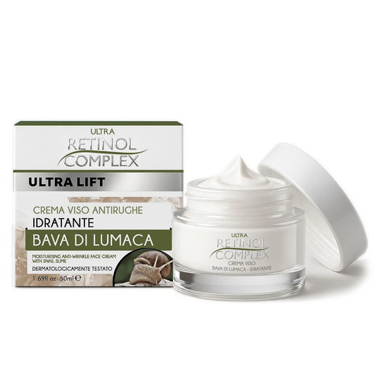 RETINOL COMPLEX CREMA VISO ANTIRUGHE IDRATANTE ALLA BAVA DI LUMACA
