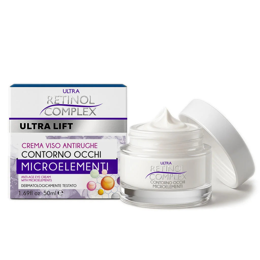 RETINOL COMPLEX CREMA VISO ANTIRUGHE CONTORNO OCCHI MICROELEMENTI