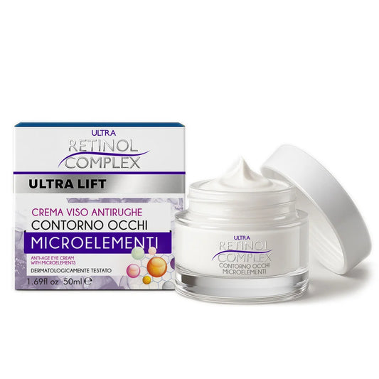 RETINOL COMPLEX CREMA VISO ANTIRUGHE CONTORNO OCCHI MICROELEMENTI