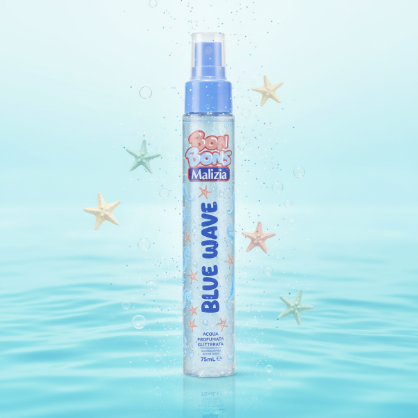 BON BONS MALIZIA ACQUA PROFUMATA GLITTERATA BLUE WAVE 75ML