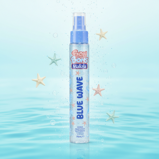 BON BONS MALIZIA ACQUA PROFUMATA GLITTERATA BLUE WAVE 75ML