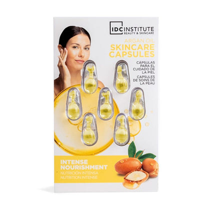 IDC NATURAL ELEMENTS ARGAN OIL SKINCARE CAPSULES