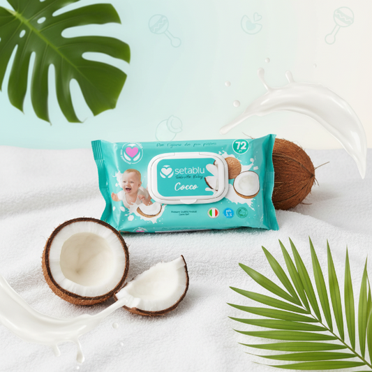 SETABLU SALVIETTE BABY AL COCCO PH 5.5