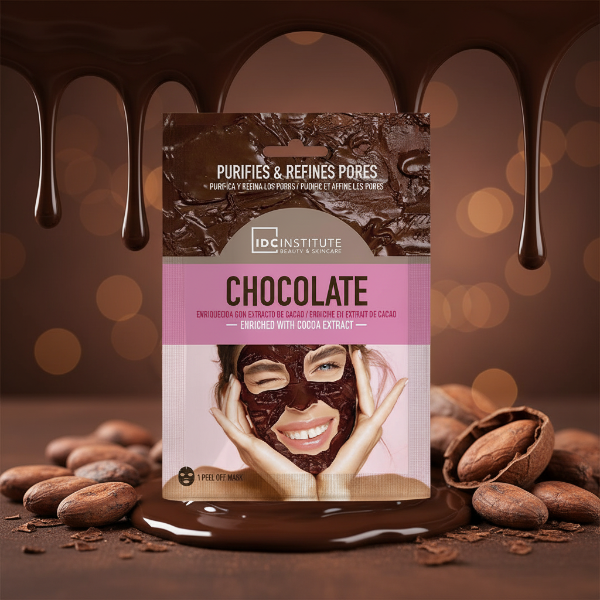 IDC FACE MASK CHOCOLATE PURIFIES & REFINES PORES