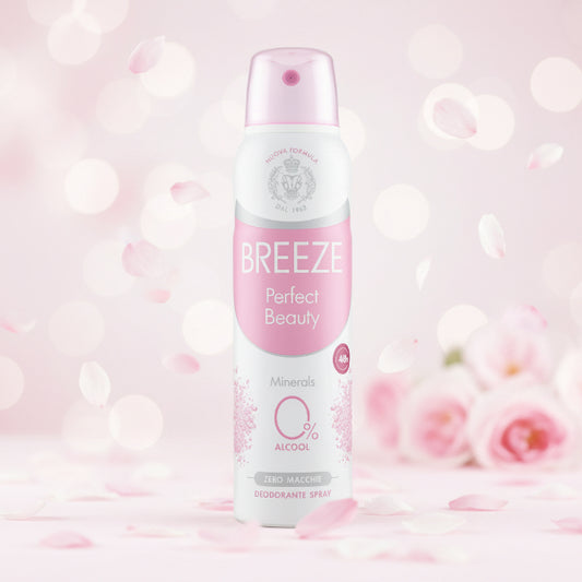 BREEZE PERFECT BEAUTY 0% ALCOOL ZERO MACCHIE DEODORANTE SPRAY 150ML
