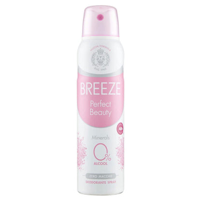 BREEZE PERFECT BEAUTY 0% ALCOOL ZERO MACCHIE DEODORANTE SPRAY 150ML
