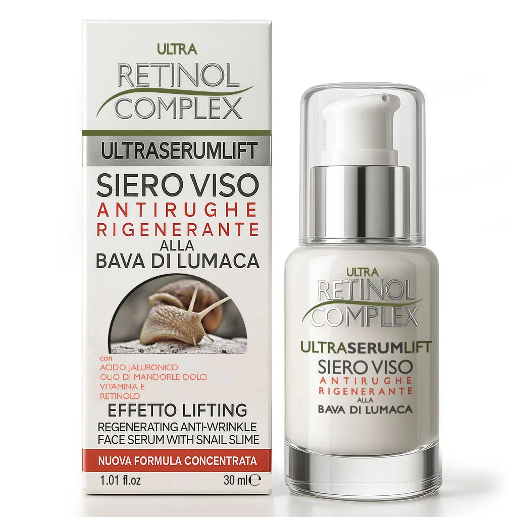 RETINOL COMPLEX SIERO VISO ANTIRUGHE RIGENERANTE ALLA BAVA DI LUMACA