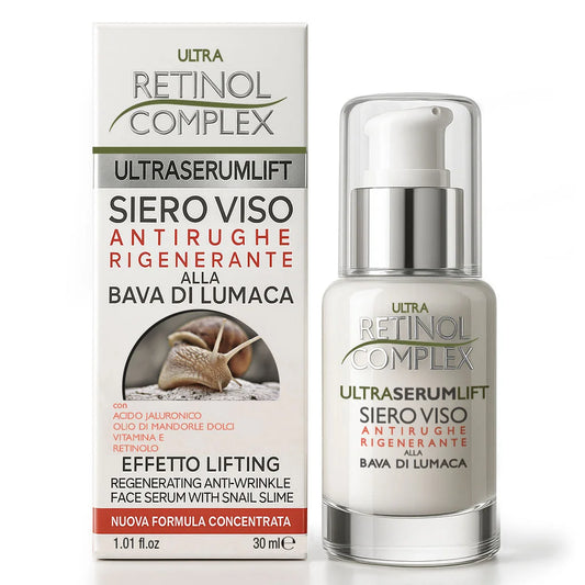 RETINOL COMPLEX SIERO VISO ANTIRUGHE RIGENERANTE ALLA BAVA DI LUMACA