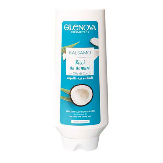 GLENOVA COSMETICS BALSAMO RICCI DA DOMARE CON OLIO DI COCCO 300ML
