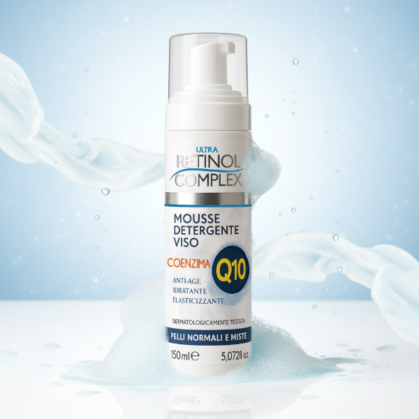 RETINOL COMPLEX MOUSSE DETERGENTE VISO Q10 150ML