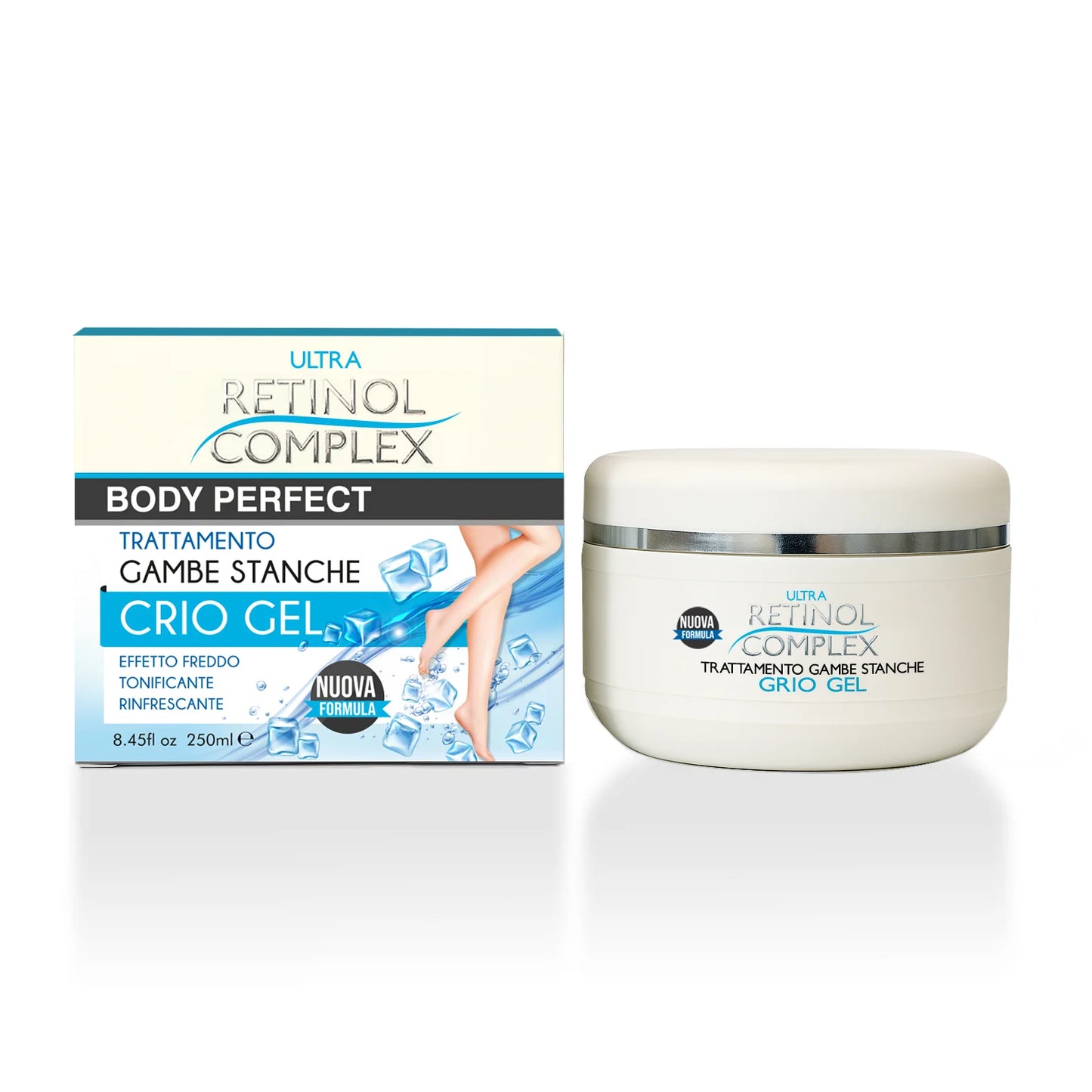 RETINOL COMPLEX TRATTAMENTO GAMBE STANCHE CRIO GEL