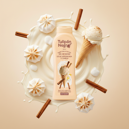 TULIPAN NEGRO BAGNOSCHIUMA GELATO MERINGA E CANNELLA 650 ML