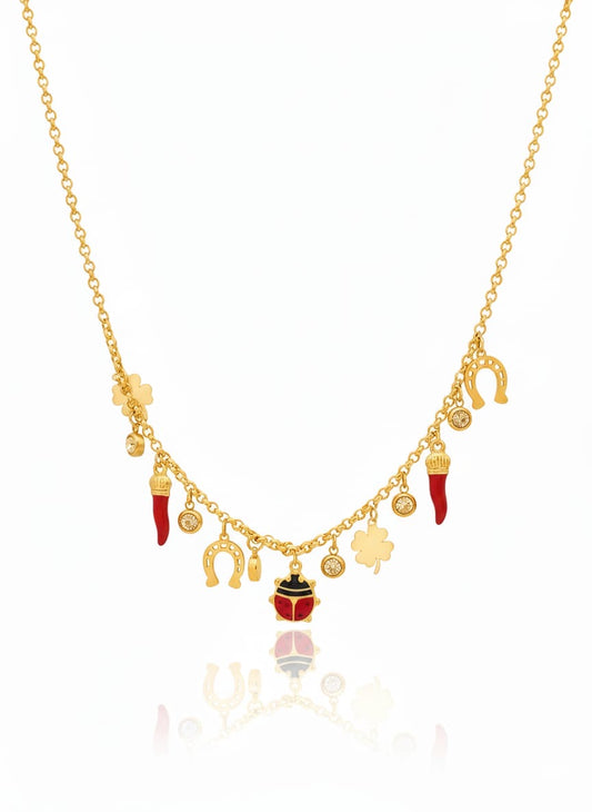 COLLANA COCCINELLA GOLD