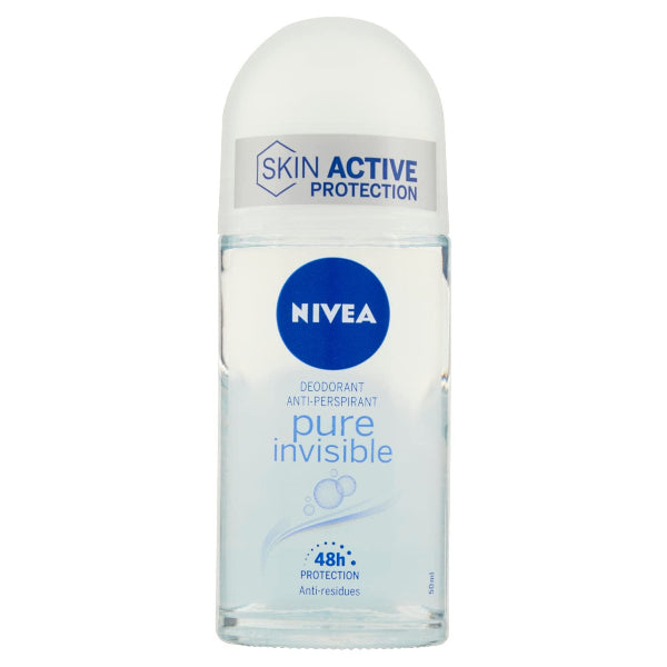 NIVEA PURE INVISIBLE DEODORANTE ROLL-ON 50 ML