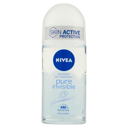NIVEA PURE INVISIBLE DEODORANTE ROLL-ON 50 ML