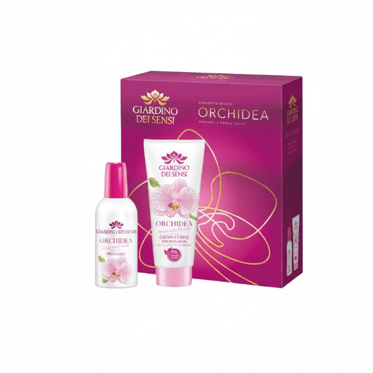 GIARDINO DEI SENSI COFANETTO REGALO ORCHIDEA PROFUMO E CREMA CORPO