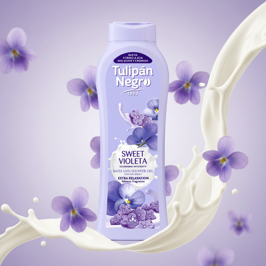 TULIPAN NEGRO BAGNOSCHIUMA SWEET VIOLETA 650 ML