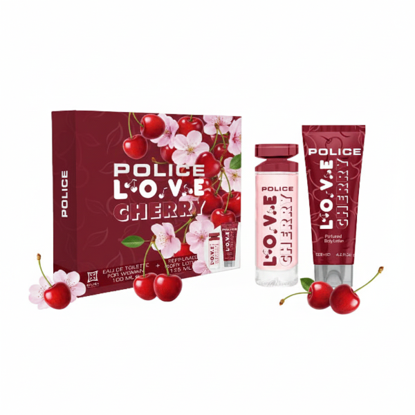 POLICE LOVE CHERRY CONFEZIONE REGALO