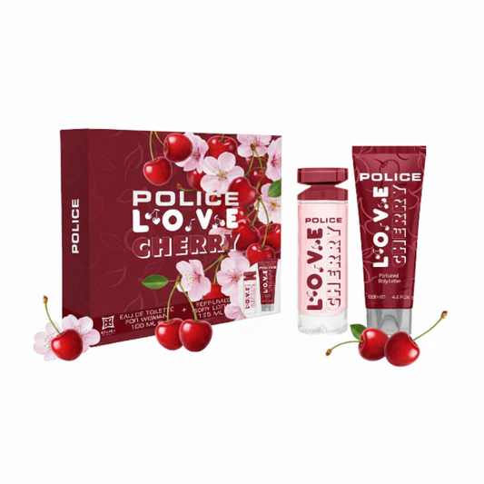 POLICE LOVE CHERRY CONFEZIONE REGALO