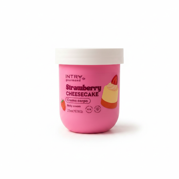 INTRA GOURMAND STRAWBERRY CHEESECAKE CREMA CORPO  275 ML