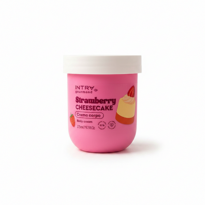 INTRA GOURMAND STRAWBERRY CHEESECAKE CREMA CORPO  275 ML