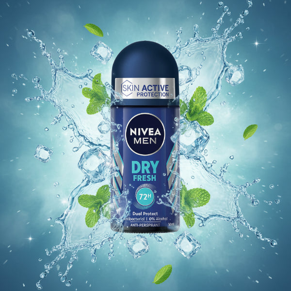 NIVEA MEN DRY FRESH DEODORANTE ROLL-ON 50 ML