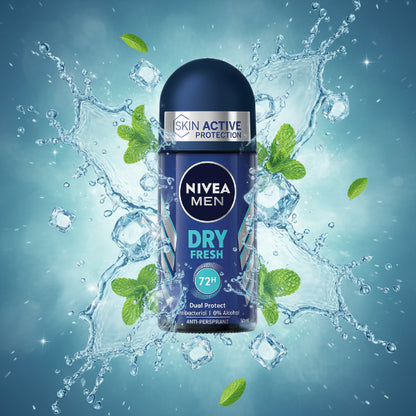 NIVEA MEN DRY FRESH DEODORANTE ROLL-ON 50 ML
